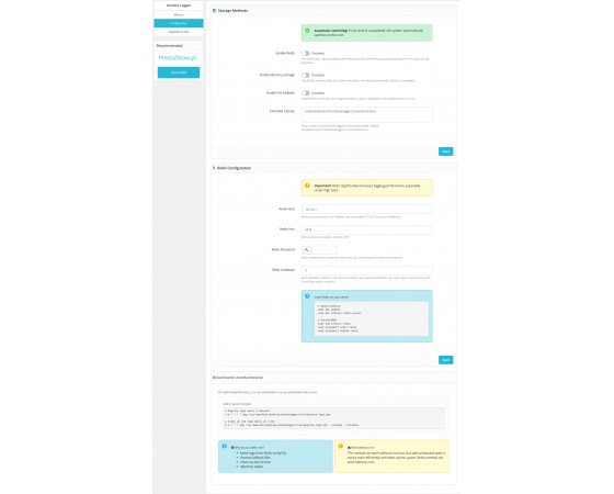 PrestaShop Advanced Logger