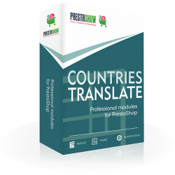 Countries translations for PrestaShop