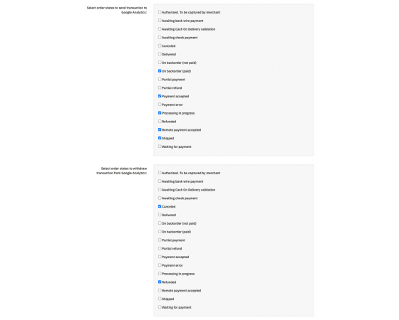 Google Analytics & Conversion Pro for PrestaShop