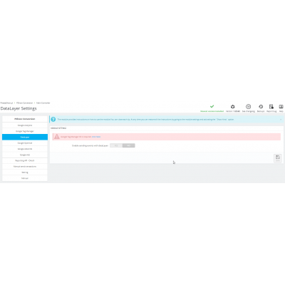 PrestaShop Google Analytics - Konwersja Ads + Google Optimize + Google Tag Manager