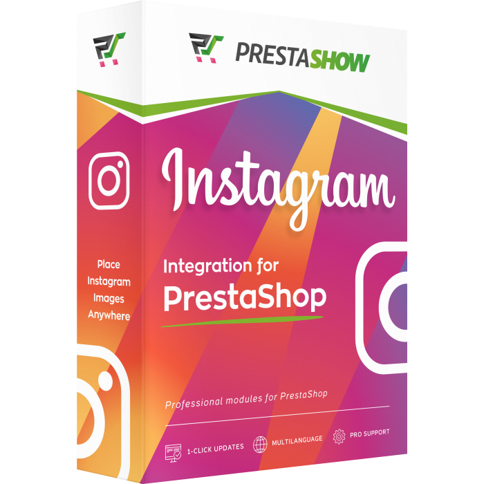 Instagram module for PrestaShop