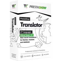 PrestaShop Translator - traduzione automatica del negozio in 27 lingue