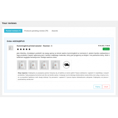 Trusted Opinions - awards for comments and reviews