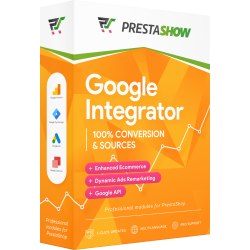 PrestaShop Google Integrator - GA4, GTM, Werbeanzeigen, Remarketing ALL IN ONE