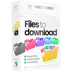 PrestaShop files and attachments to download