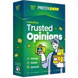 PrestaShop Feedback - Bilder, Widget, Auszeichnungen, SEO