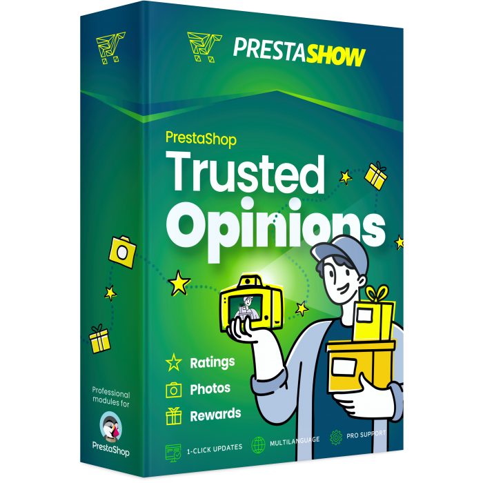 PrestaShop Products Photos and Reviews
