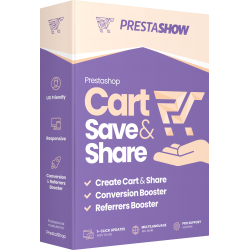 PrestaShop - condivisione del link del carrello