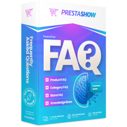 PrestaShop FAQ - frequently asked questions for the store, categories and products