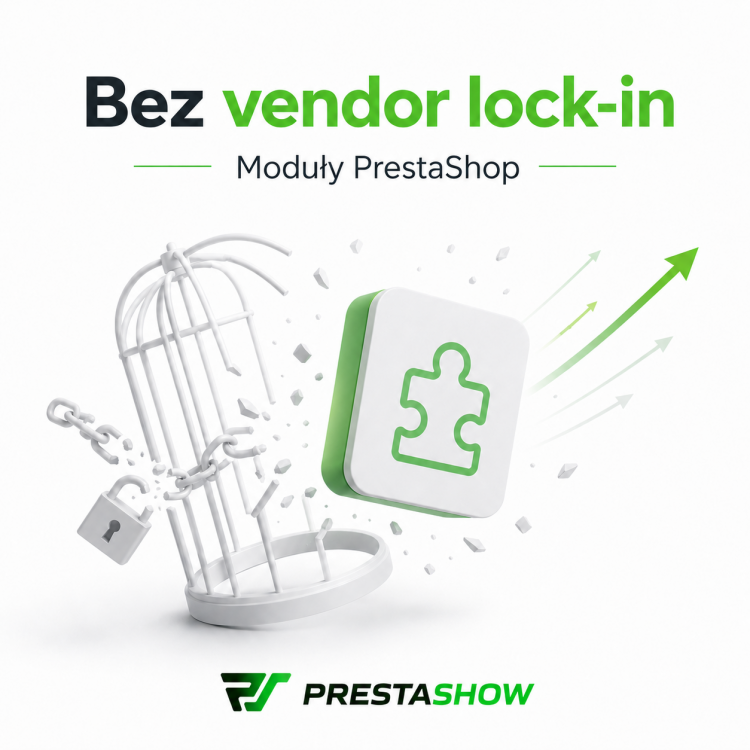 PrestaShop-Module ohne Hersteller-Lock-in. Wie schützt PrestaShow Ihren Shop vor der Technologiefalle?