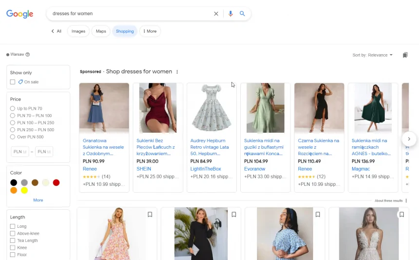 PrestaShop XML export google merchant center